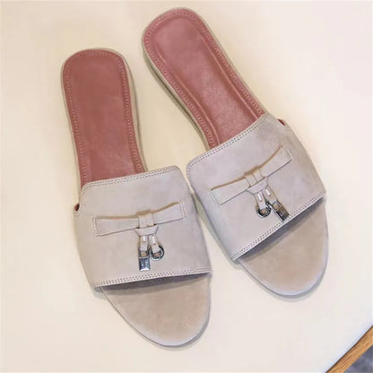 Lisa Porro Suede Slip Ons