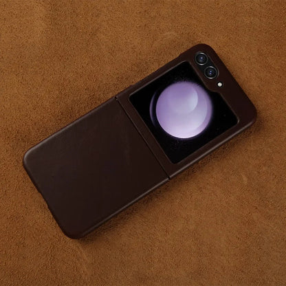 Artisan's Series: Vintage Leather Galaxy Z Flip Case