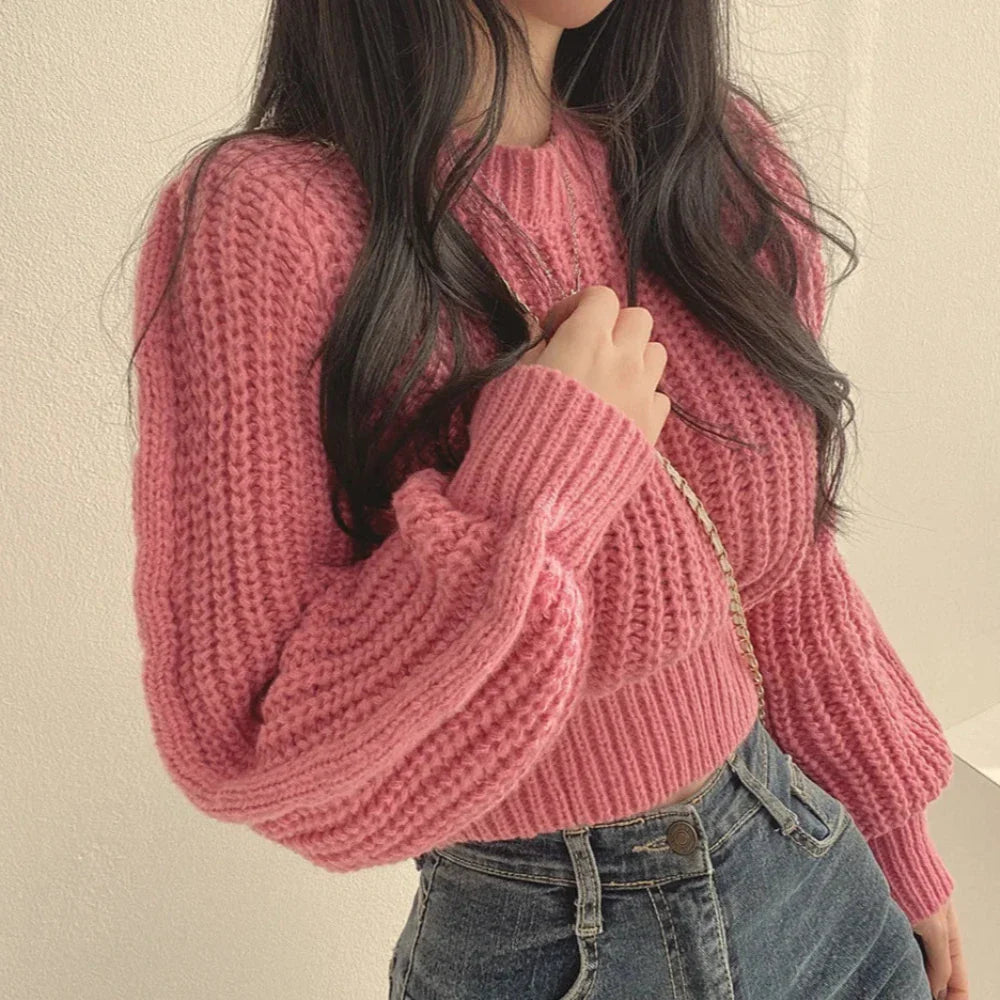 Anne Prestige Ribbed Knit Sweater