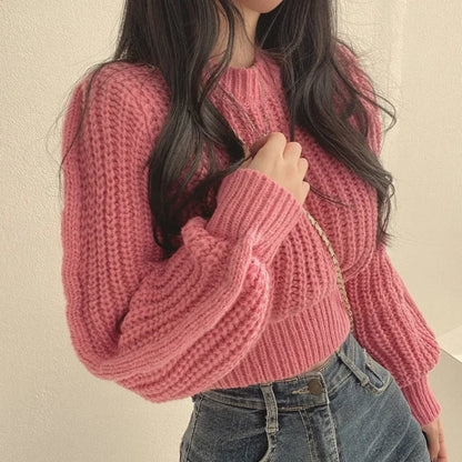 Anne Prestige Ribbed Knit Sweater
