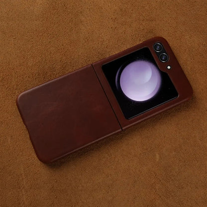 Artisan's Series: Vintage Leather Galaxy Z Flip Case