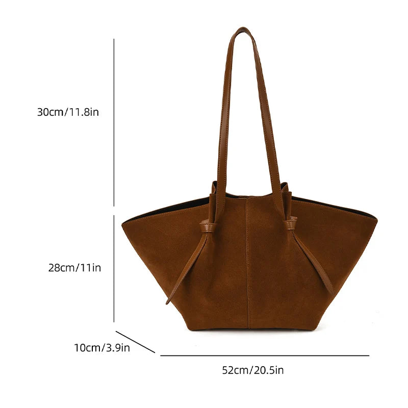 Siena Suede Tote Bag