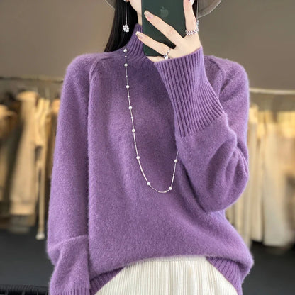 Milan Wool Turtleneck Sweater