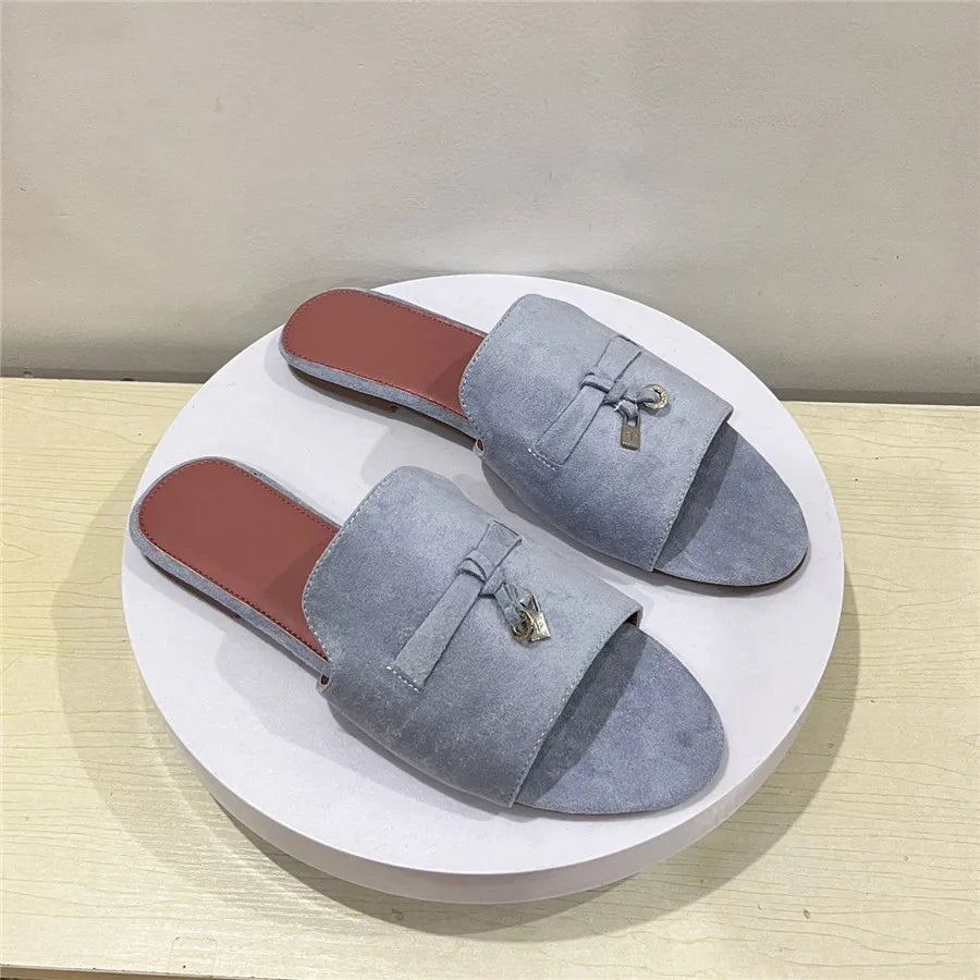 Lisa Porro Suede Slip Ons