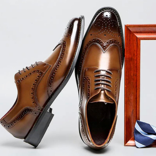 Heritage Brogue Leather Shoes