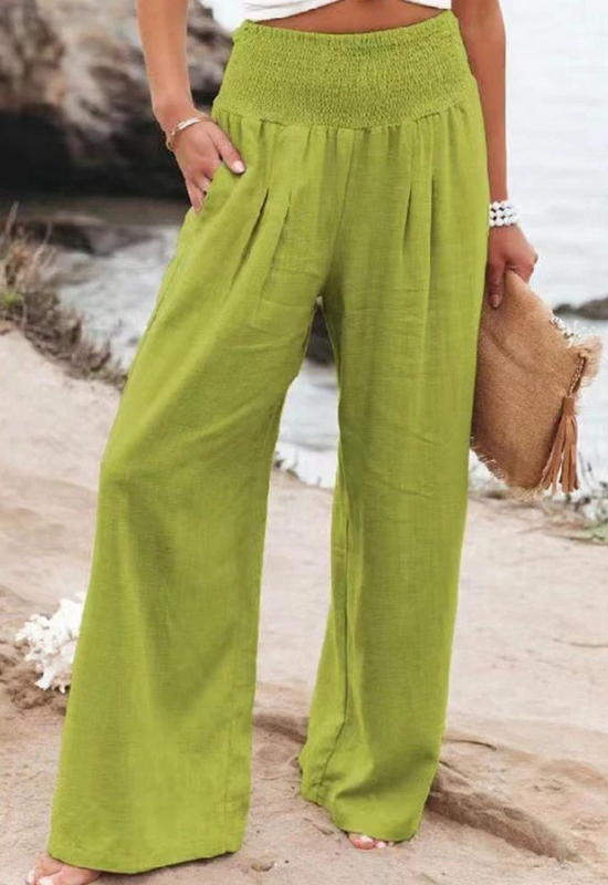 Midsummer High-Waisted Pants