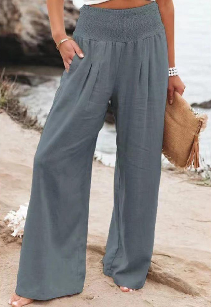 Midsummer High-Waisted Pants