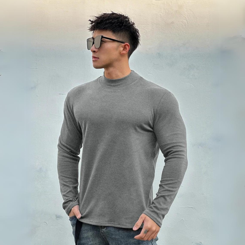 Atlas Mock Neck Shirt