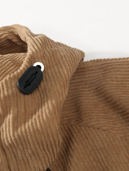 Capri Corduroy Hooded Jacket