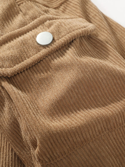 Capri Corduroy Hooded Jacket