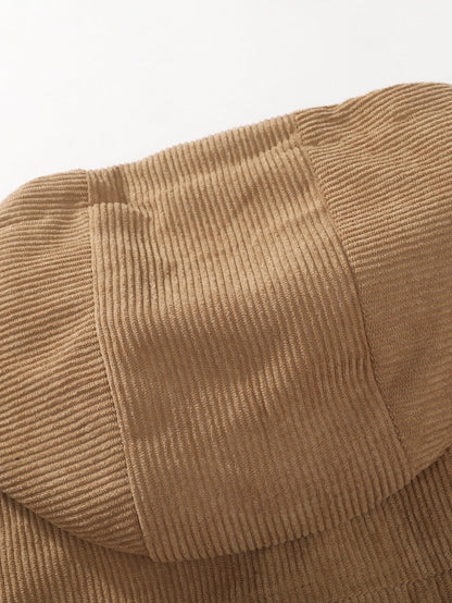 Capri Corduroy Hooded Jacket