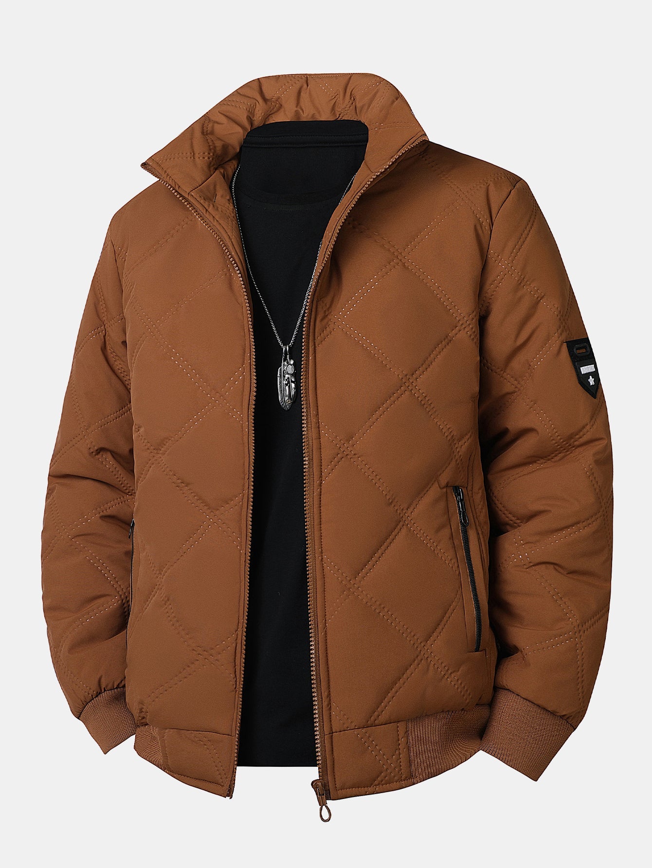 Sorrento Quilted Bomber Jacket