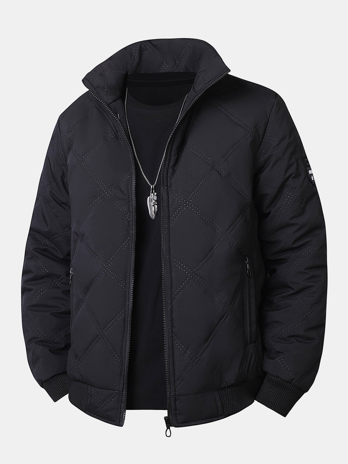 Sorrento Quilted Bomber Jacket