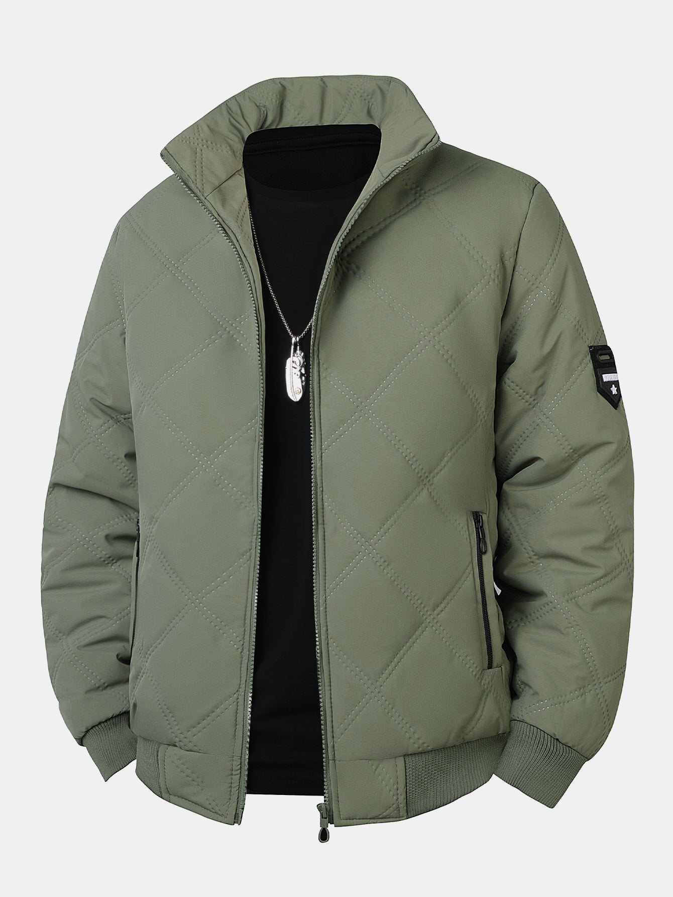 Sorrento Quilted Bomber Jacket