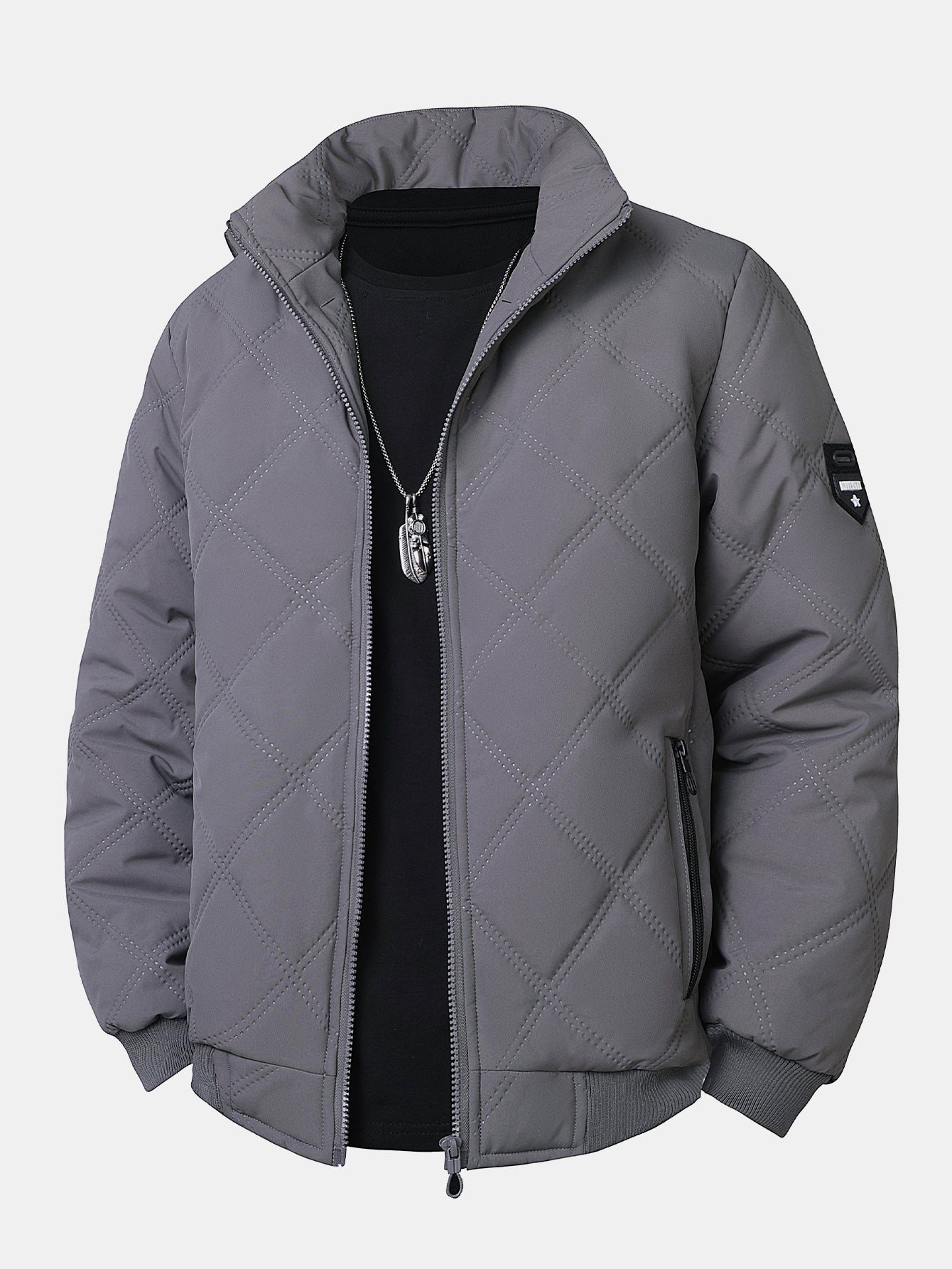 Sorrento Quilted Bomber Jacket