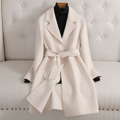 Amara Wool Wrap Coat