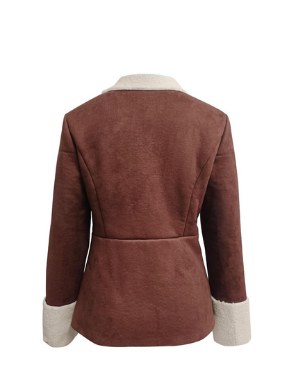 Sorrento Suede Shearling Jacket