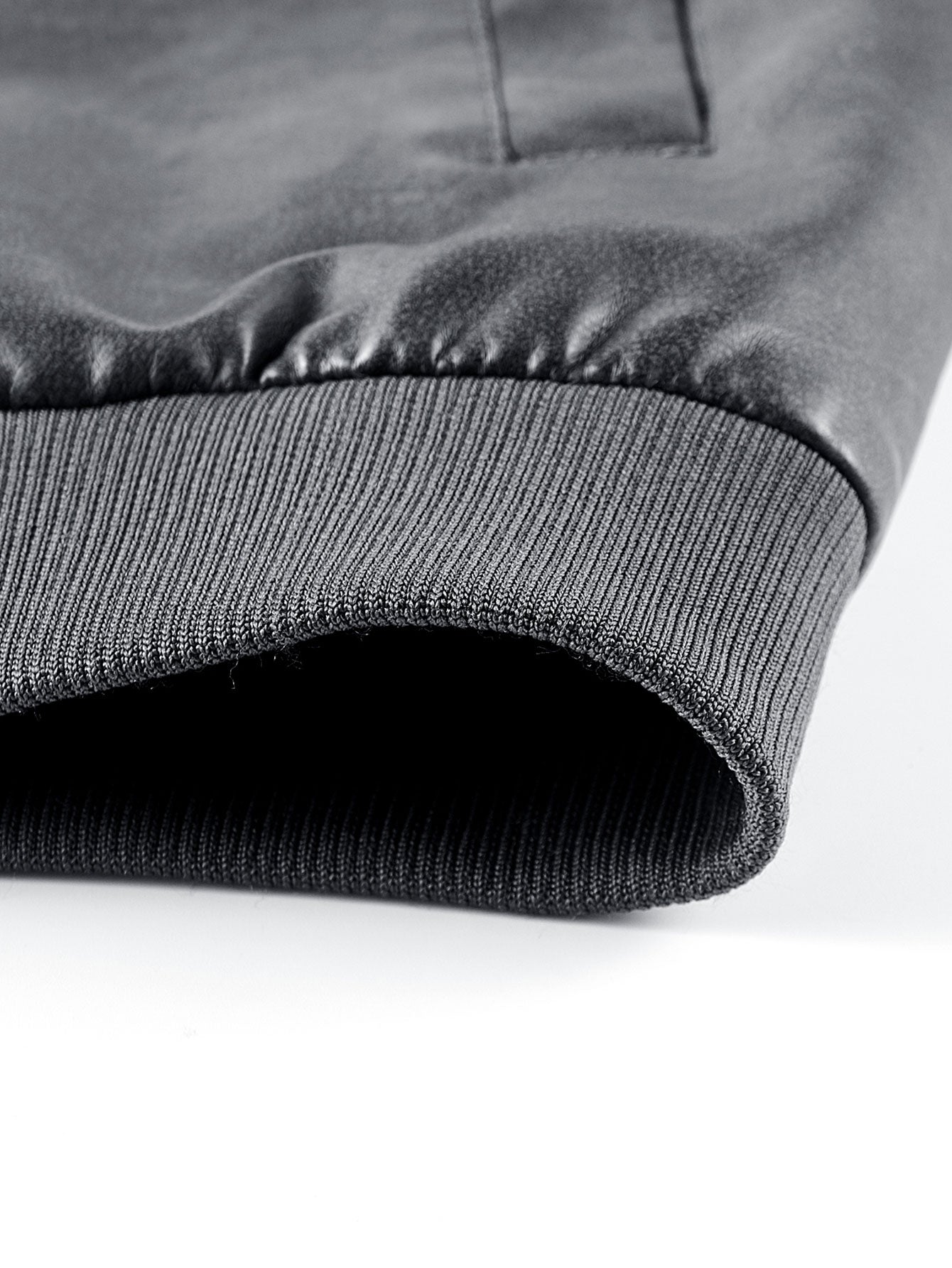 Ravenna Leather Bomber Jacket